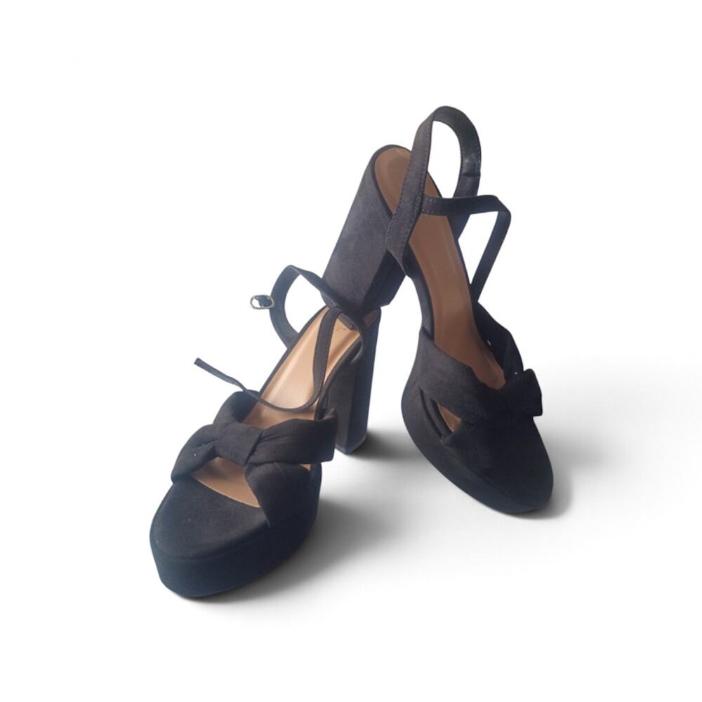 A New Day Riah Platform Bow Heels